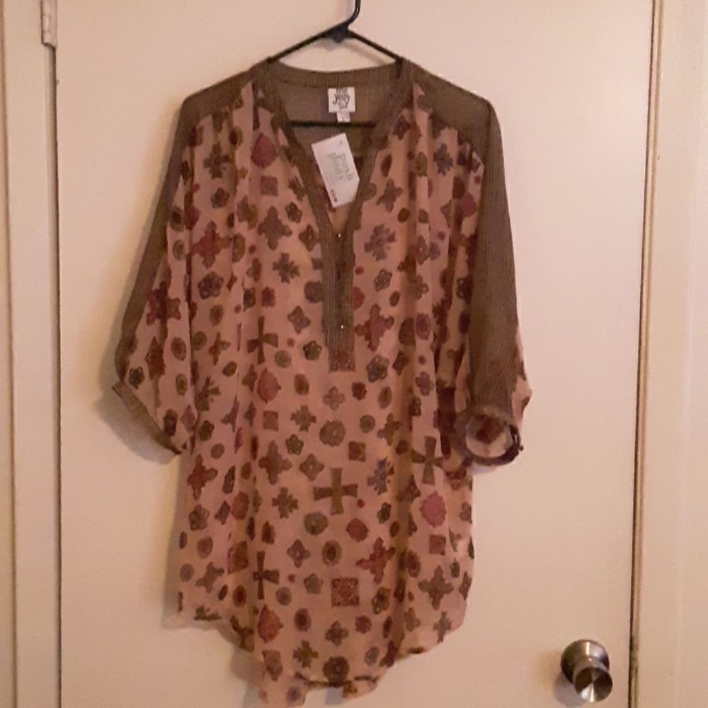 Ivy Jane fall inspired print top